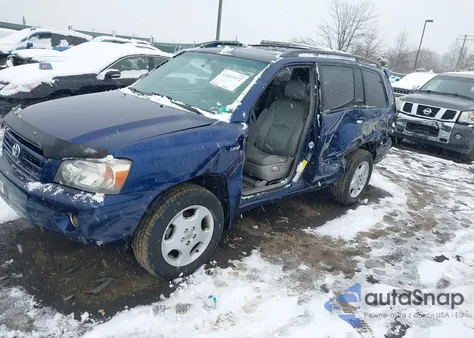 2005 Toyota Highlander Limited V6 z USA, uszkodzony, nr VIN JTEEP21A750085684